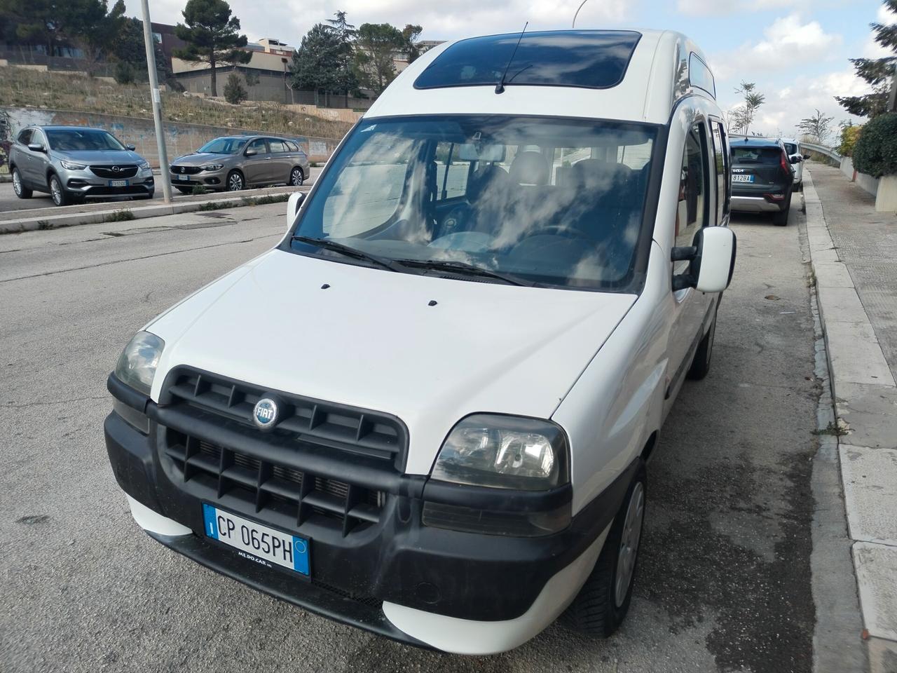 Fiat Doblo 1.9 JTD cat tetto alto pedana per disabili