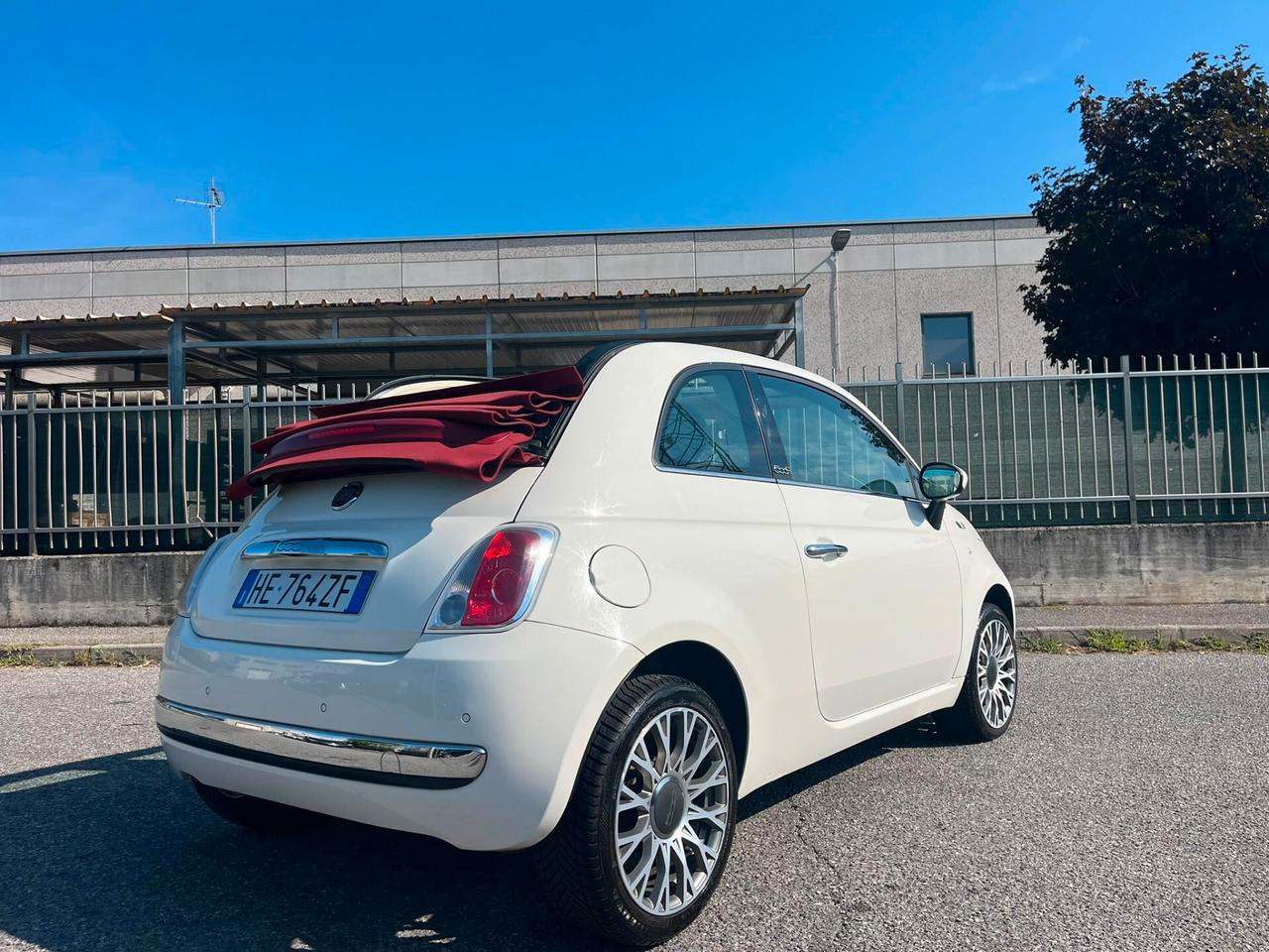 Fiat 500 1.2 benz cabrio solo 59.000 km