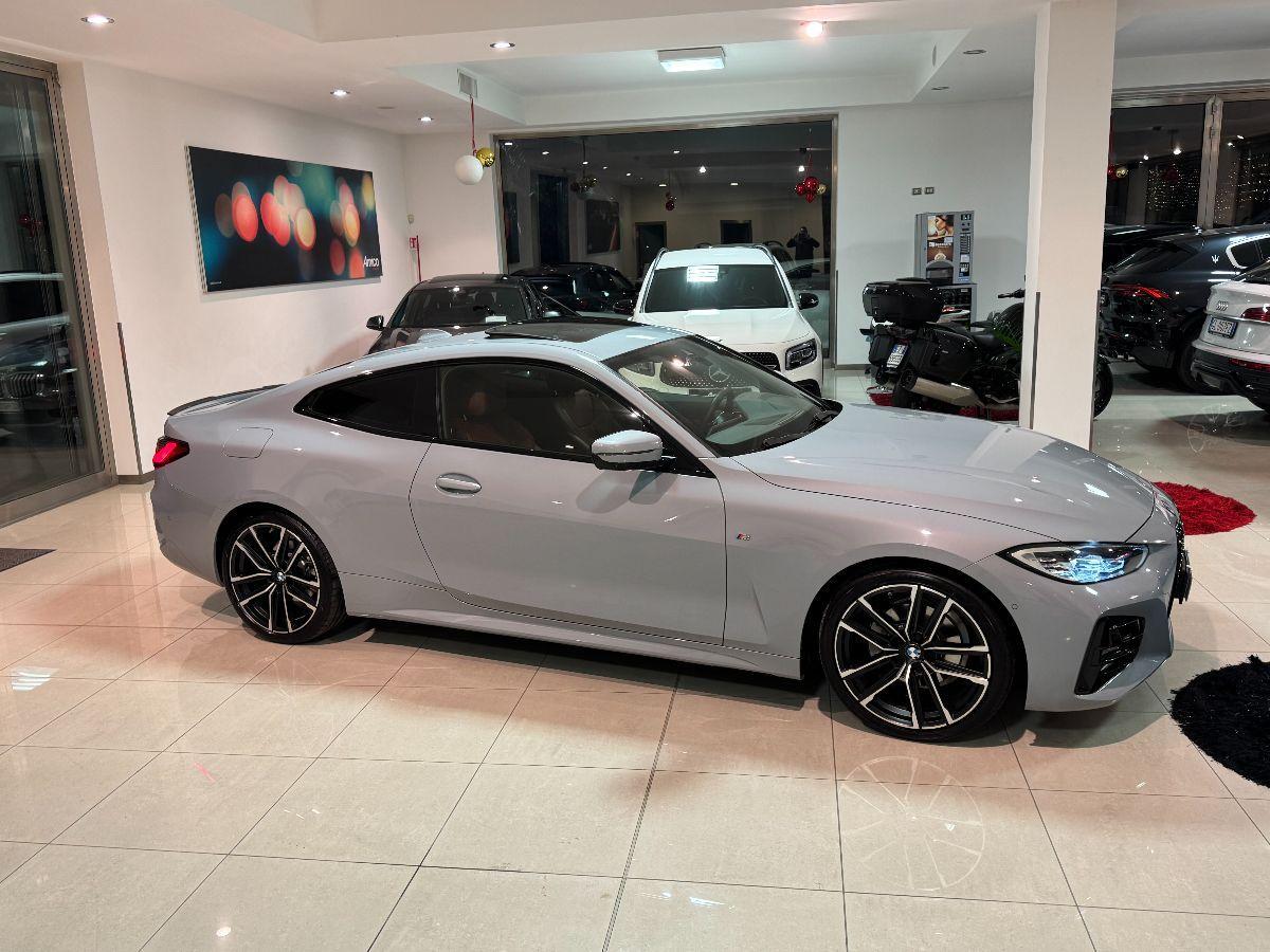 BMW Serie 4 420 Xdrive 48v Coupè Msport Brooklyn Grey metallic