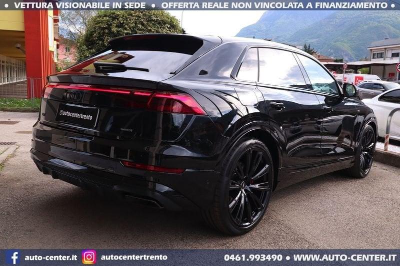 Audi Q8 50 TDI quattro S-line BLACK 23 TETTO 4RUOTESTERZANTI Sline