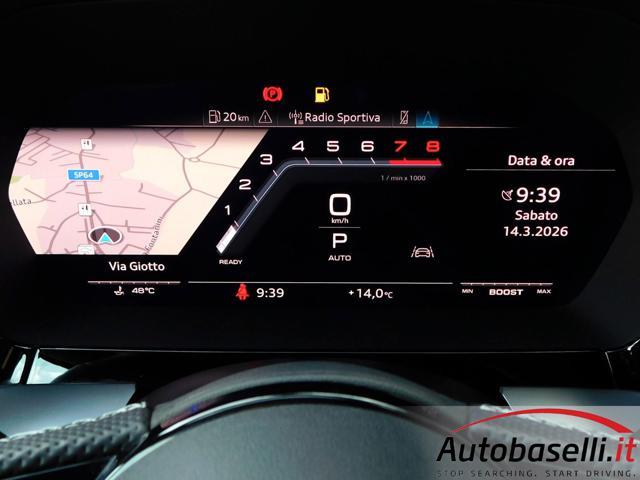 AUDI S3 SPB TFSI 310CV QUATTRO S-TRONIC 'IVA ESPOSTA'