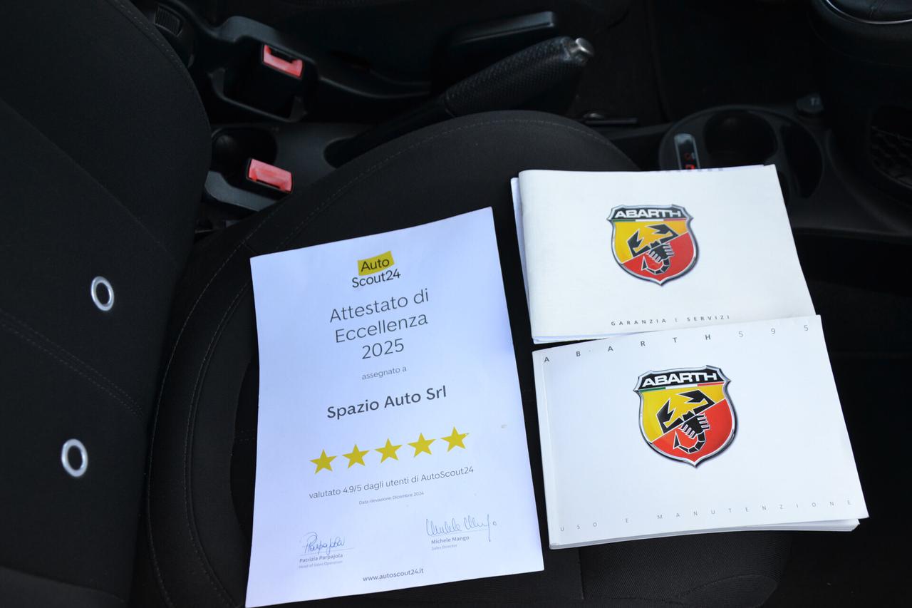 Abarth 595 145 CV CABRIO SCARICO MONZA+PDC+CLIMA AUT.+TEL