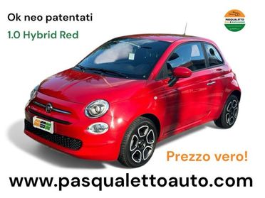 FIAT 500 1.0 Hybrid Red