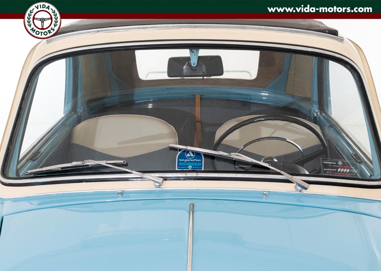 Autobianchi Bianchina Trasformabile * TARGA ORO ASI * MATCHING NUMBERS