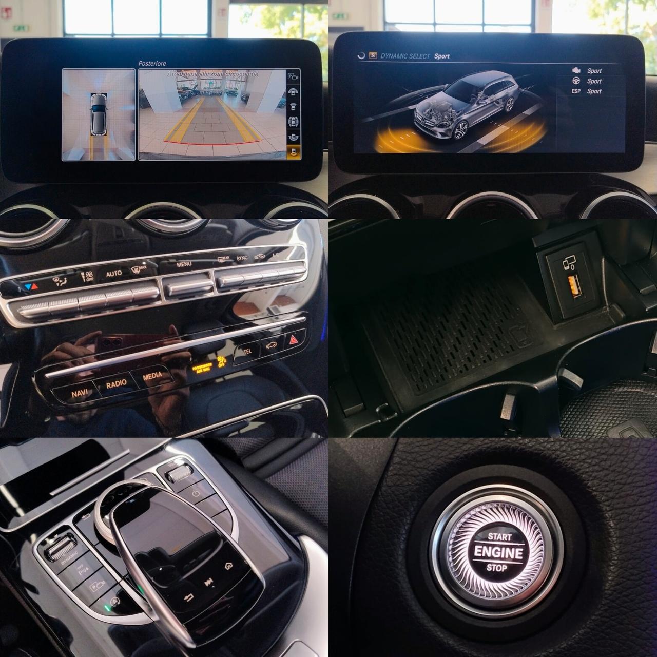 MERCEDES C 220d 4matic Premium TETTO BURMESTER MULTIBEAM