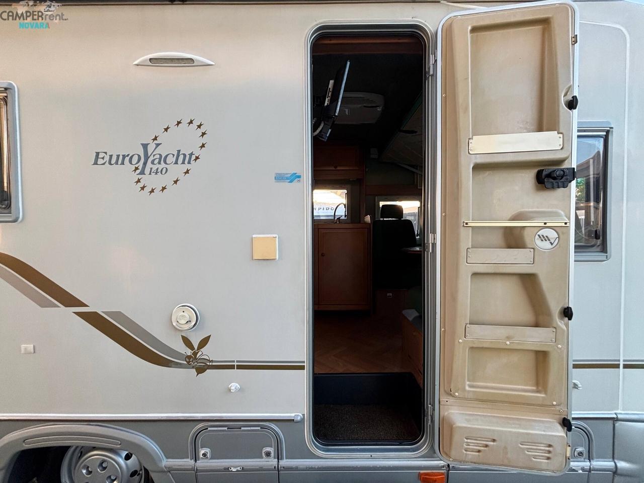 MOBILVETTA EURO YACHT 140 - motorhome con letto alla francese in coda