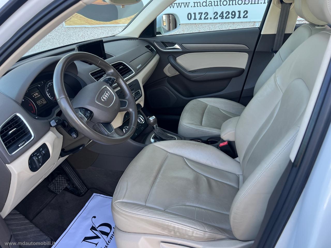 AUDI Q3 2.0 TDI quattro S tronic SOLO KM.55000 TETTO NAVI PELLE