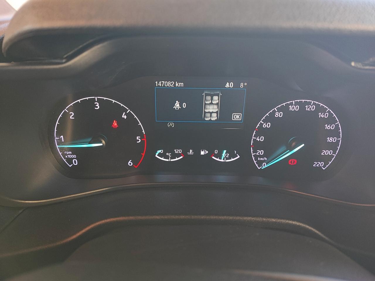 Ford Grand Tourneo Gancio Traino 7 Posti Euro 6