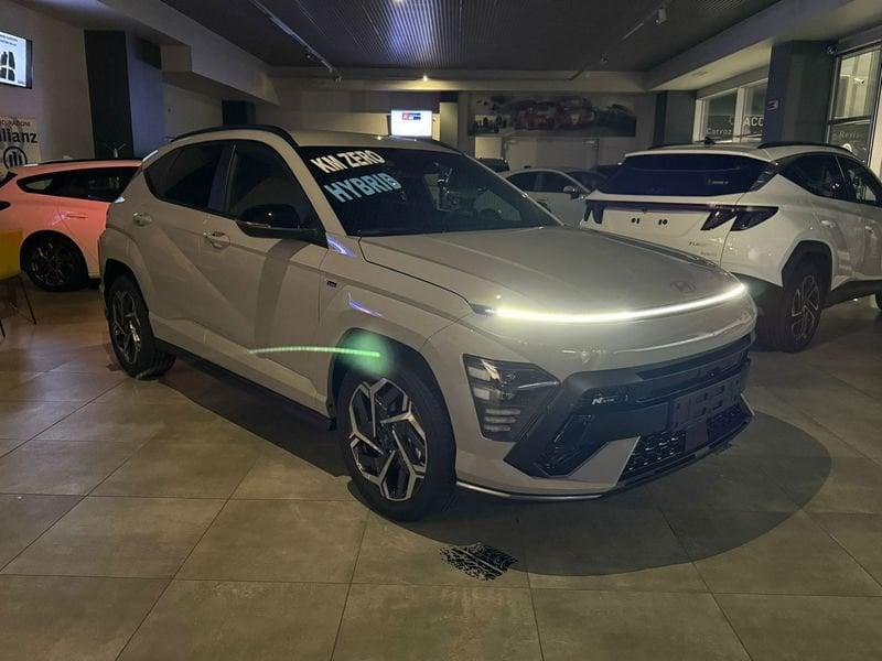 Hyundai Kona Kona 5p 1.6 GDI HEV HYBRID DCT 138cv complessivi NLine