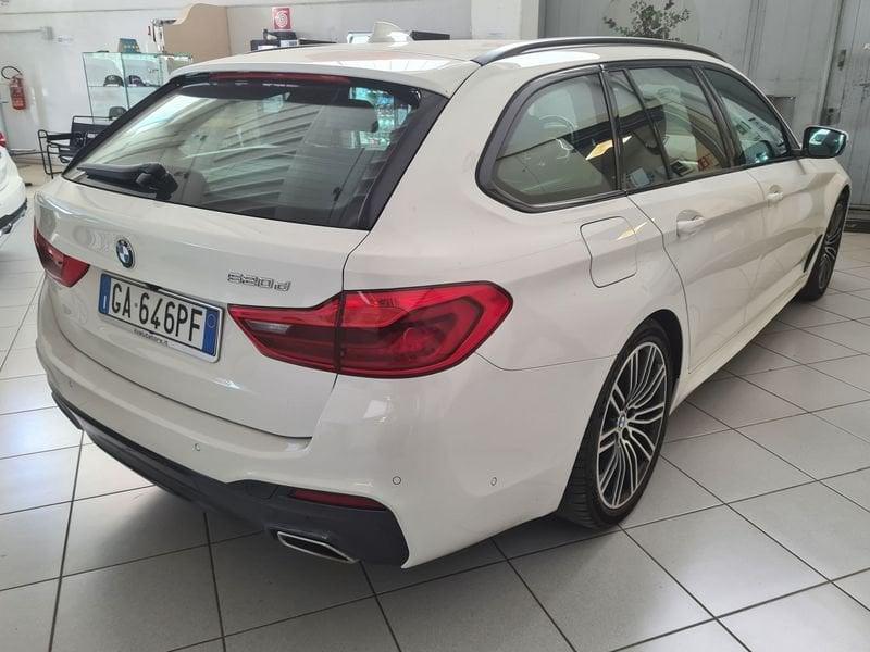 BMW Serie 5 520d 48V Touring Msport!TAGLIANDI UFFICIALI BMW!