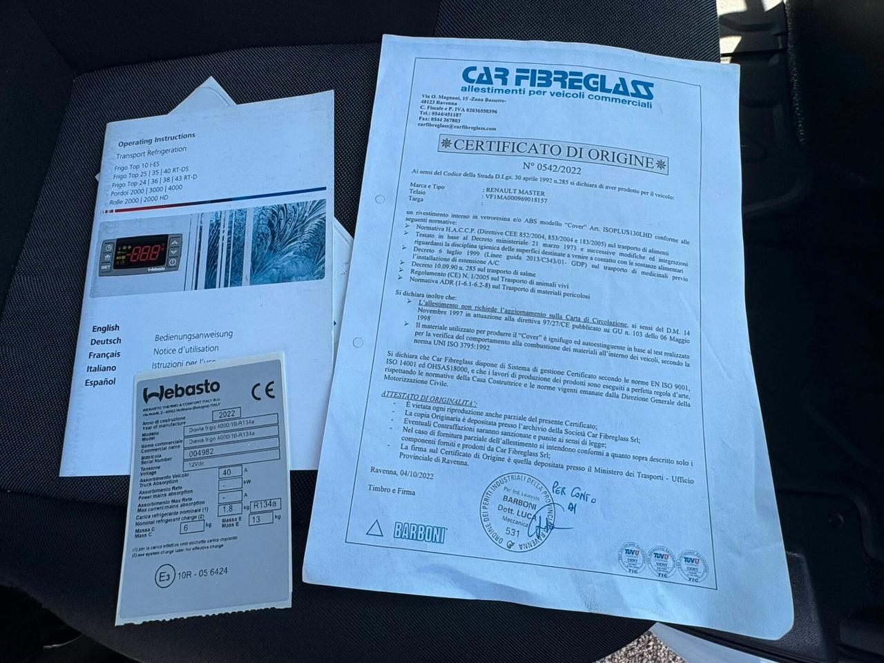 Renault Master 2.3cc 150cv PL-TA FRIGO