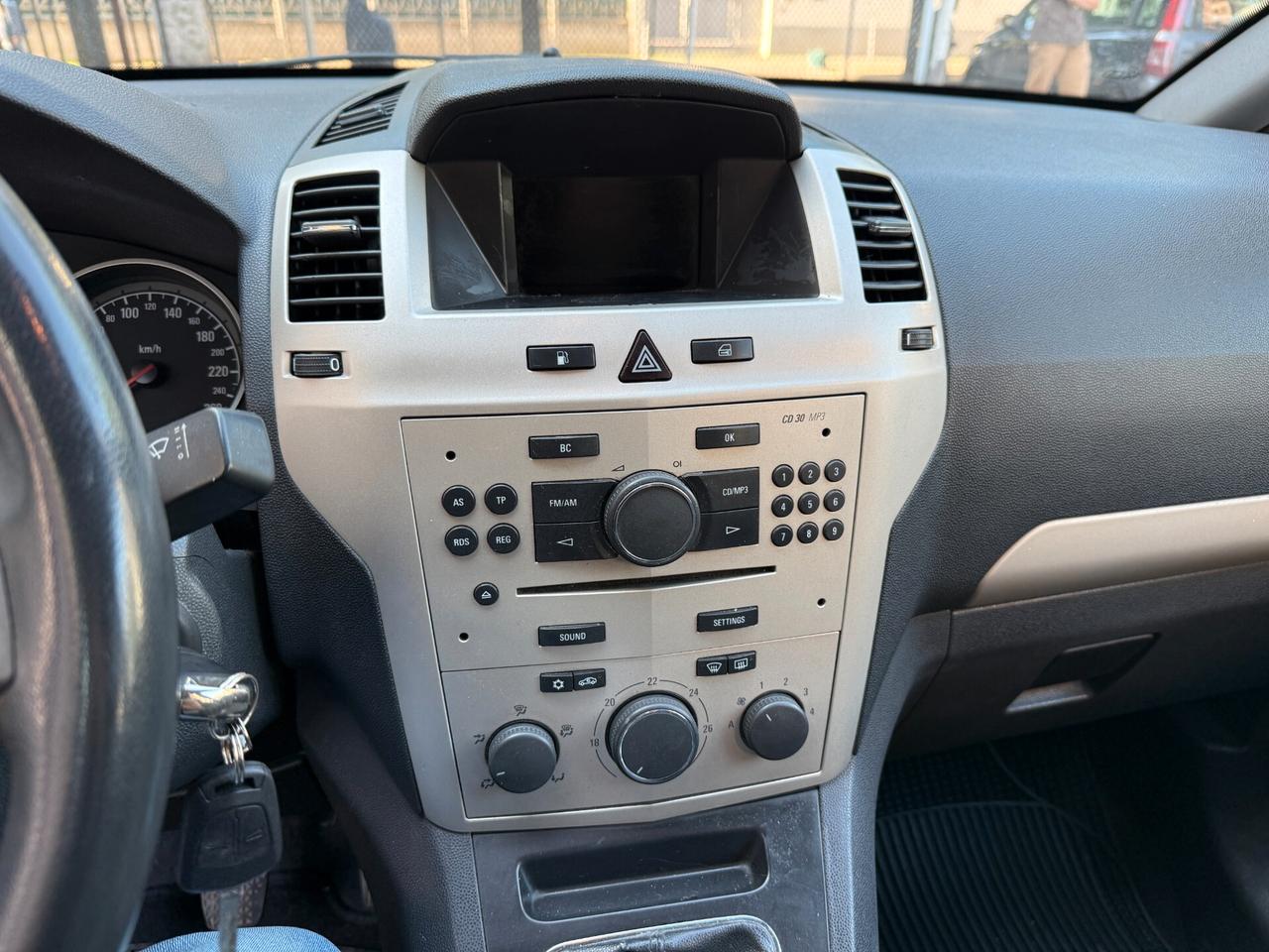 Opel Zafira 1.6 16V ecoM 94CV Cosmo 7 POSTI impianto a metano