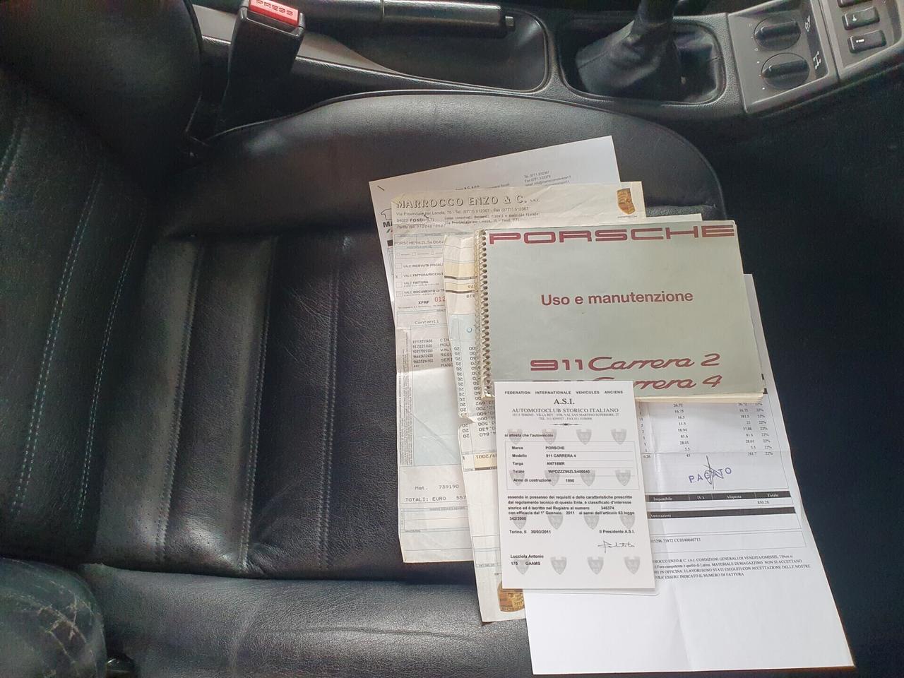 Porsche 911 964 3.6 250cv Carrera 4 ASI 1990
