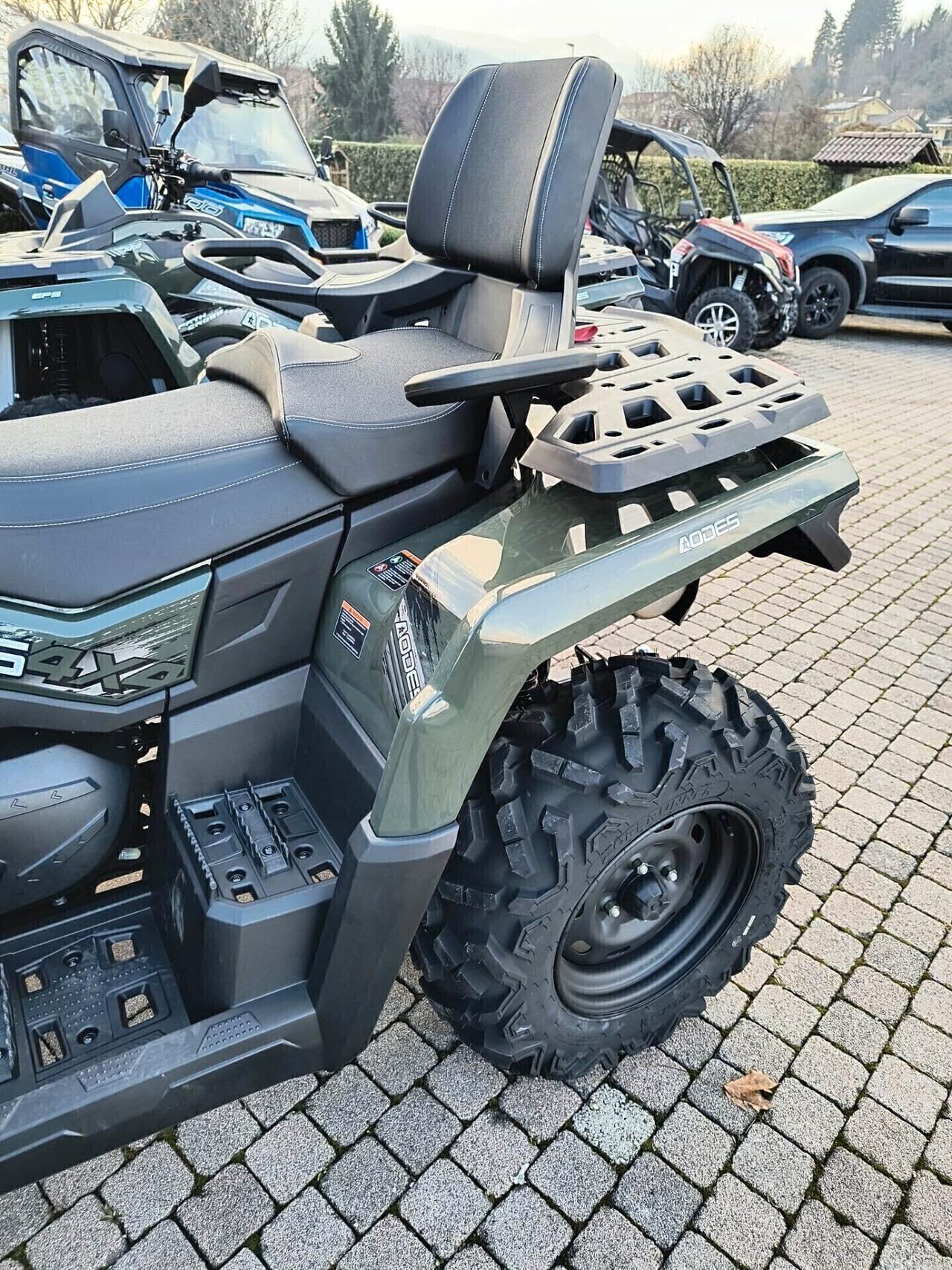 QUAD AGRICOLO AODES ODES 650 TARGA GIALLA