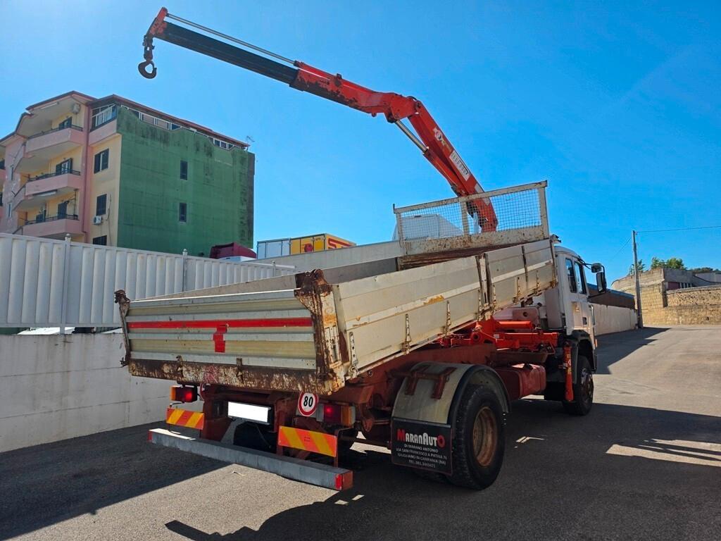 IVECO 145-17 GRU E RIBALTABILE