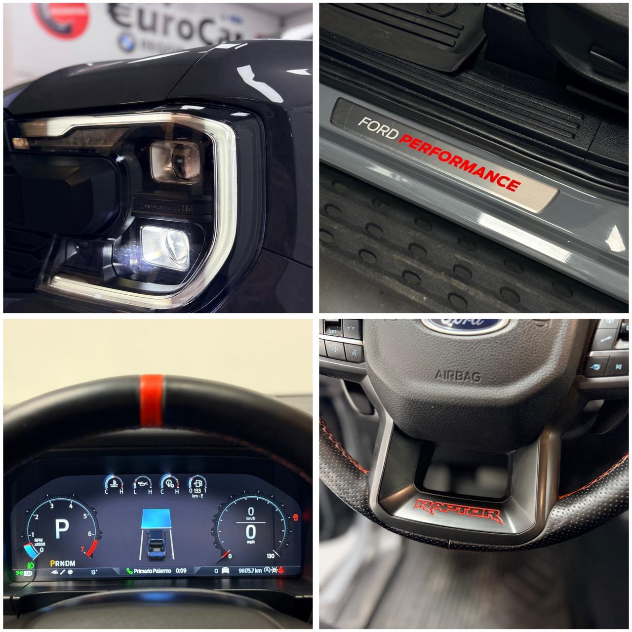 Ford Ranger Raptor 3.0 Ecoboost Performance V6 4WD DC 5 posti 03/2023 Promiscuo