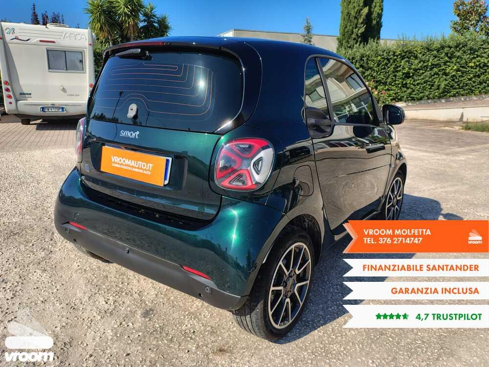 SMART fortwo EQ BRITISH GREEN PANORAMICA