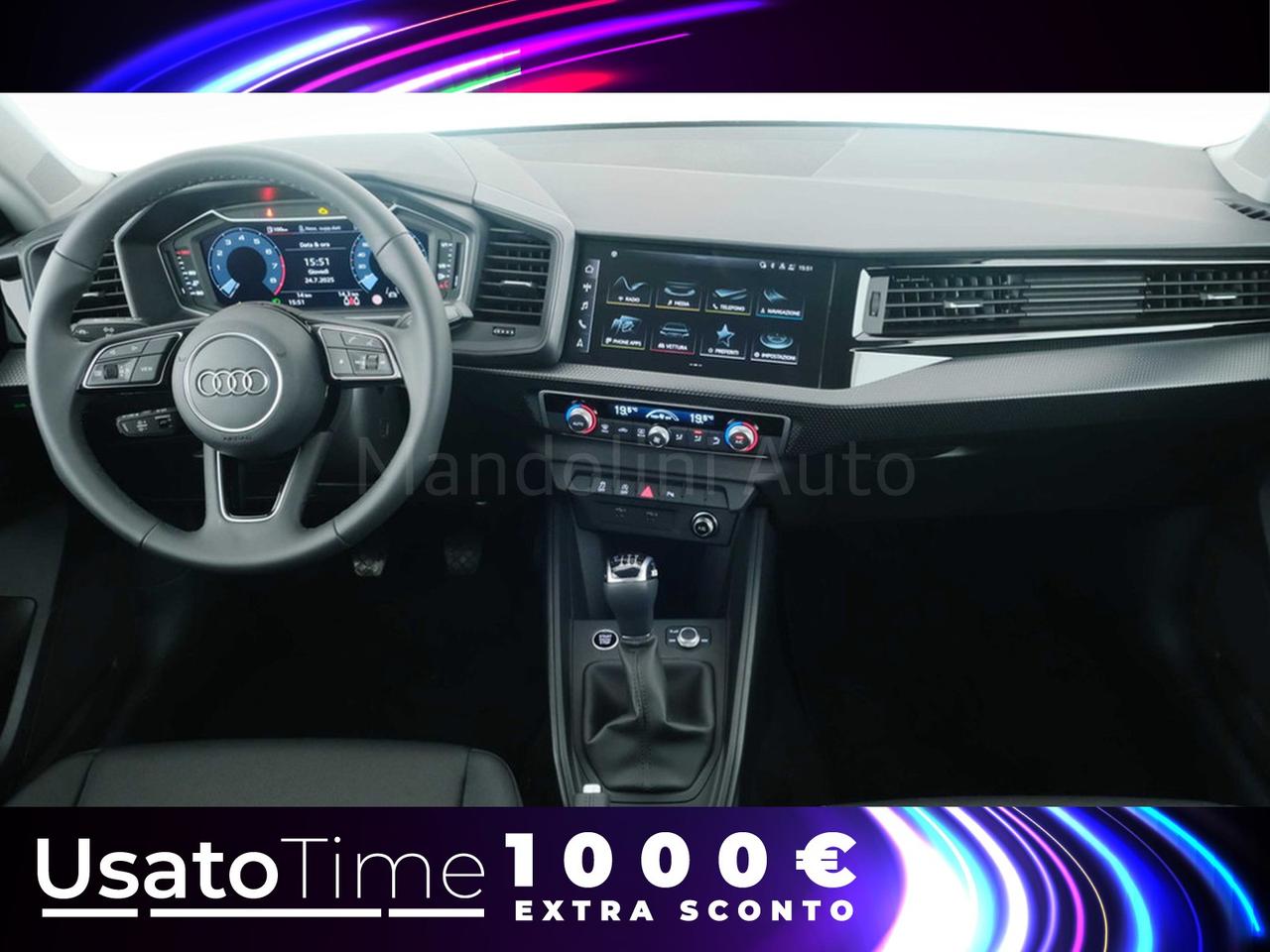 Audi A1 allstreet 30 1.0 tfsi 116cv identity contrast