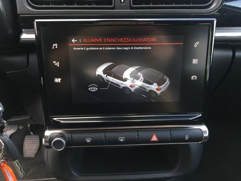 Citroën C3 PureTech 83 S&S Max CERCHI LEGA+VETRI SCURI+CLIMA AUTO