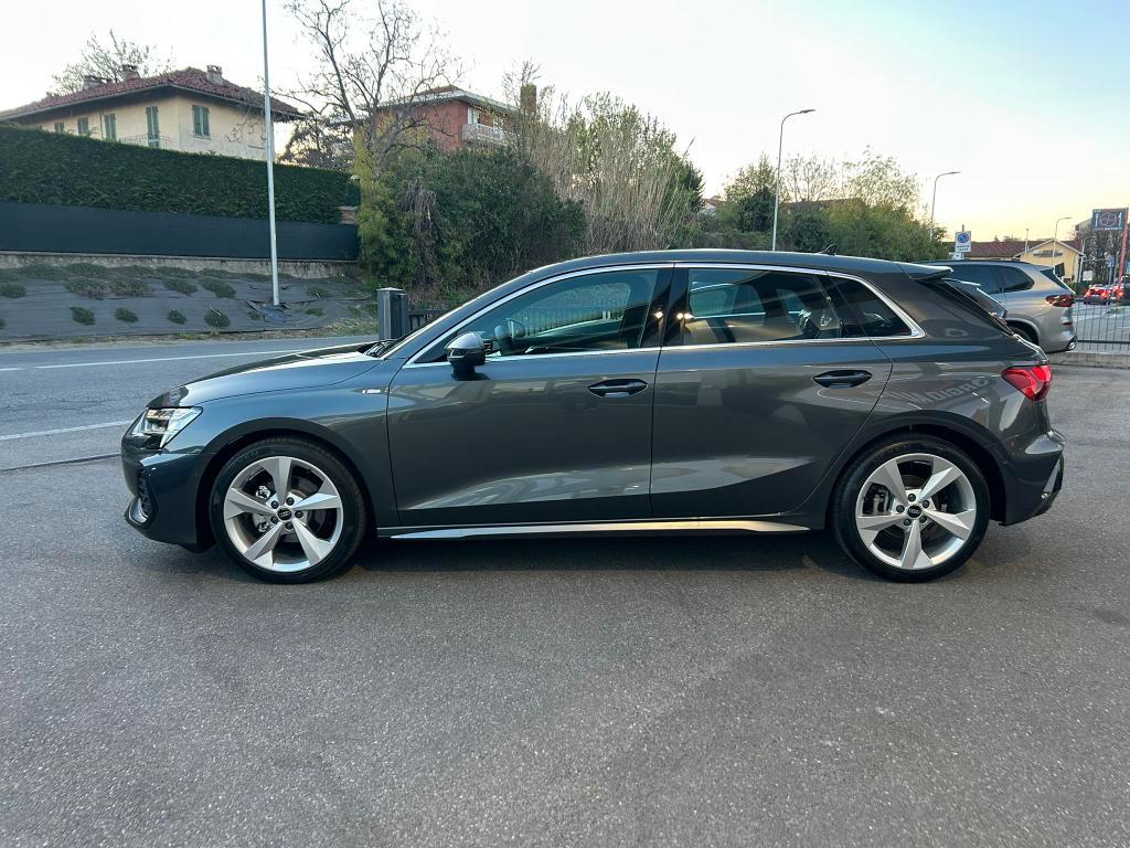 Audi A3 Sportback 1.5 tfsi mhev S line edition 150cv s-tronic