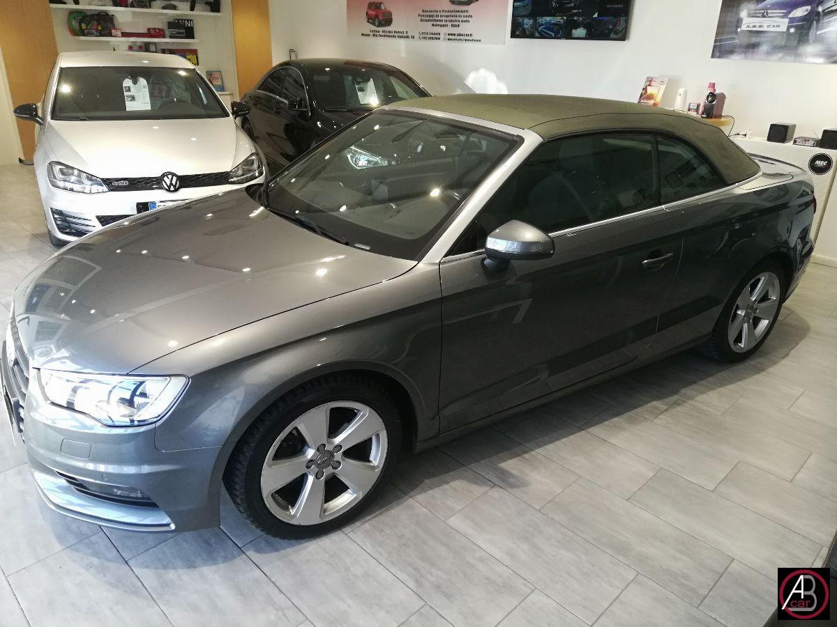 AUDI - A3 Cabrio - 2.0 TDI cl.d S tr. Ambition - EURO6 - FINANZIABILE - RITIRO PERMUTE