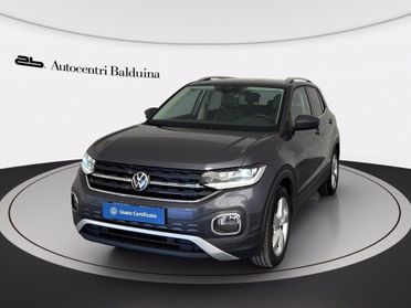 VOLKSWAGEN T-cross 1.0 tsi advanced 110cv del 2022