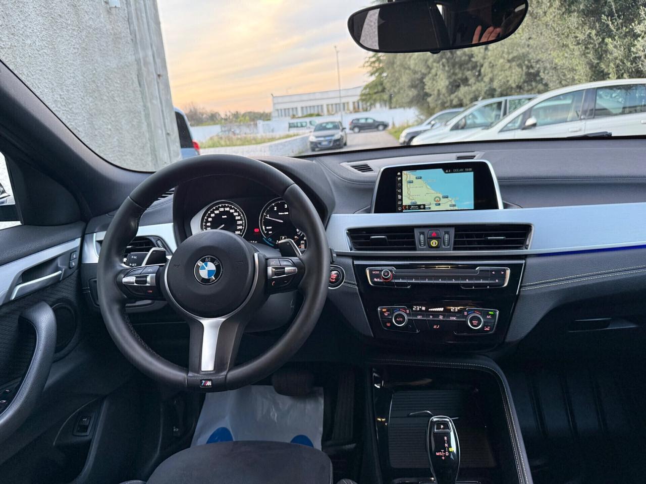 Bmw X2 xDrive20d Msport,LED multicolore,alcantara con cuc.gialle,cerchi neri,FULL OPTIONAL