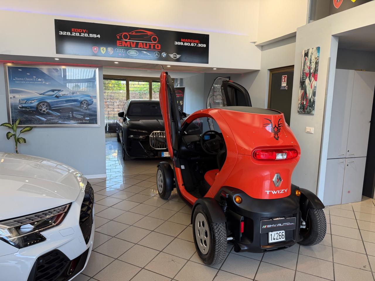 Renault Twizy totalmente elettrica