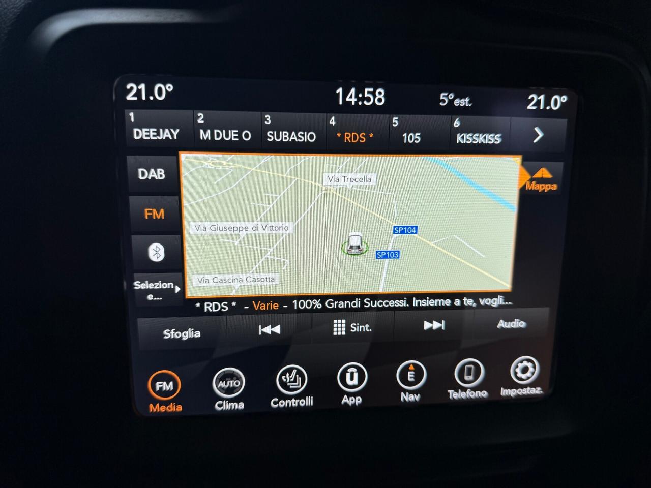 Jeep Renegade 1.3 T4 150CV NIGHT EAGLE -GPL-GANCIO