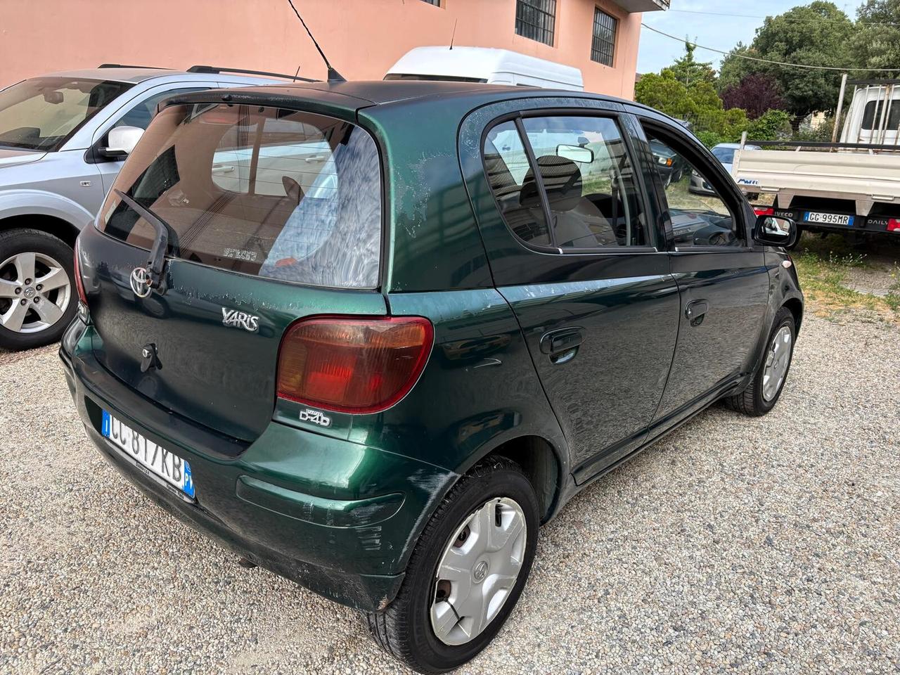 Toyota Yaris 1.4 tdi D-4D cat 5 porte Sol