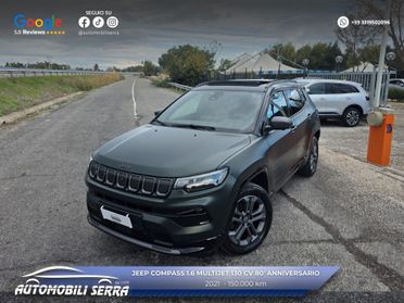 Jeep Compass 1.6 Multijet II 2WD 80° Anniversario