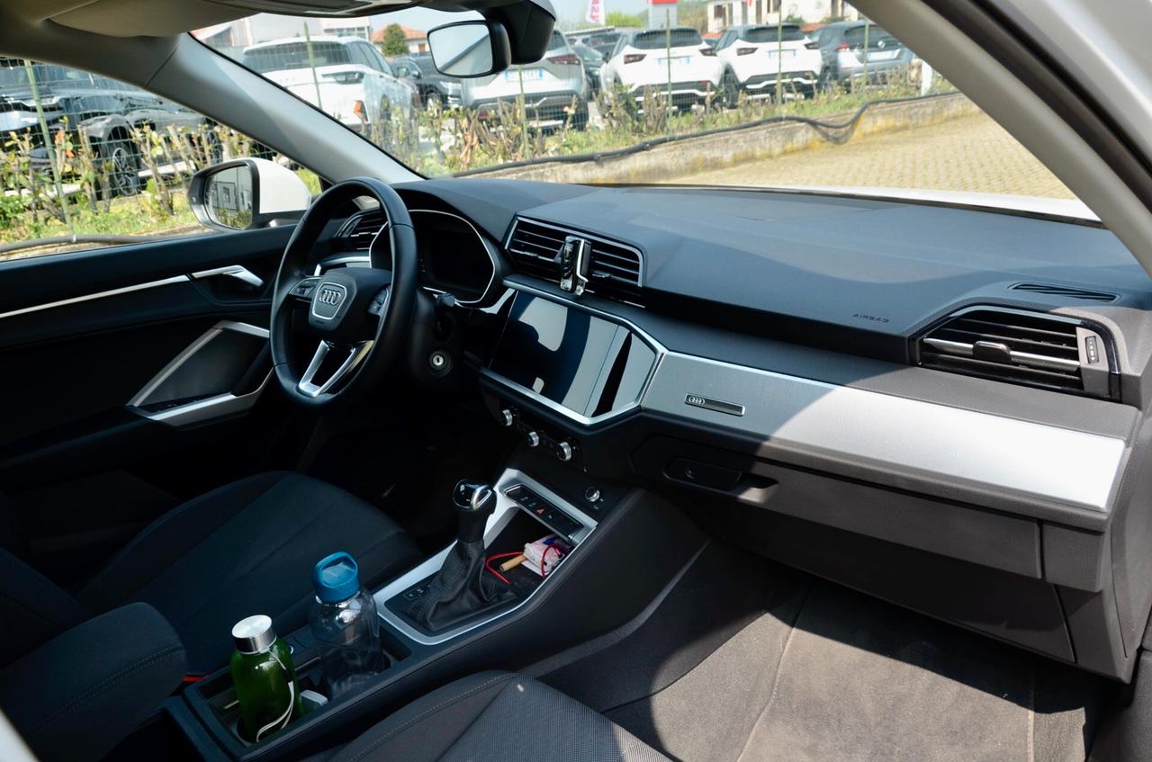 AUDI Q3 35 2.0 TDI BUSINESS 150cv S-TRONIC, GAR, AUDI 8/26, UNICOPR, SERVICE AUDI, UFF ITALIANA, EURO 6E, FULL LED, PERMUTE