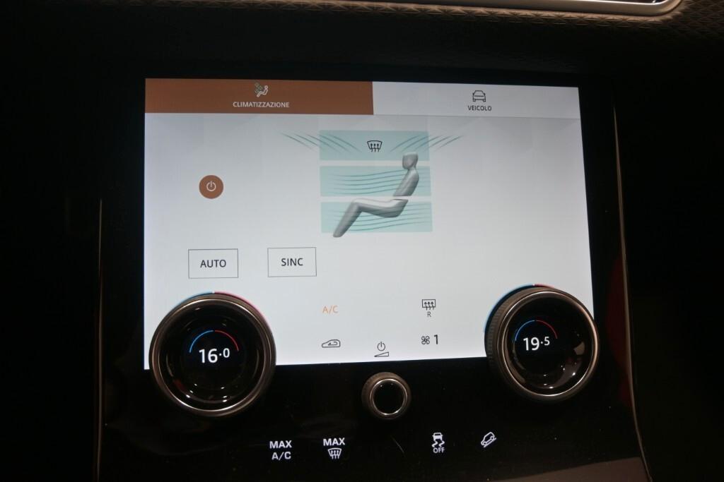 LAND ROVER RANGE ROVER VELAR 2.0D I4 204CV AWD R-DYNAMIC S ( FARI LED MATRIX - PELLE - CRUISE - MIRROR - PDC - TELECAMERA 360 - CERCHI 19 - TETTO BICOLORE )