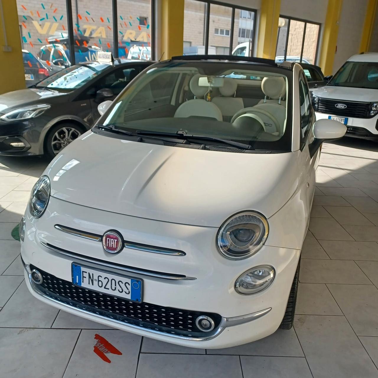 FIAT 500 1.2 CABRIOLET TENUTA IN MODO MANIACALE