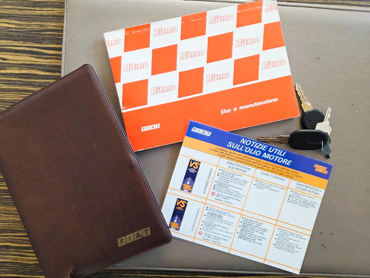 Fiat Ritmo 60 5 porte S 49.000 km UNICAPROPRIETARIA