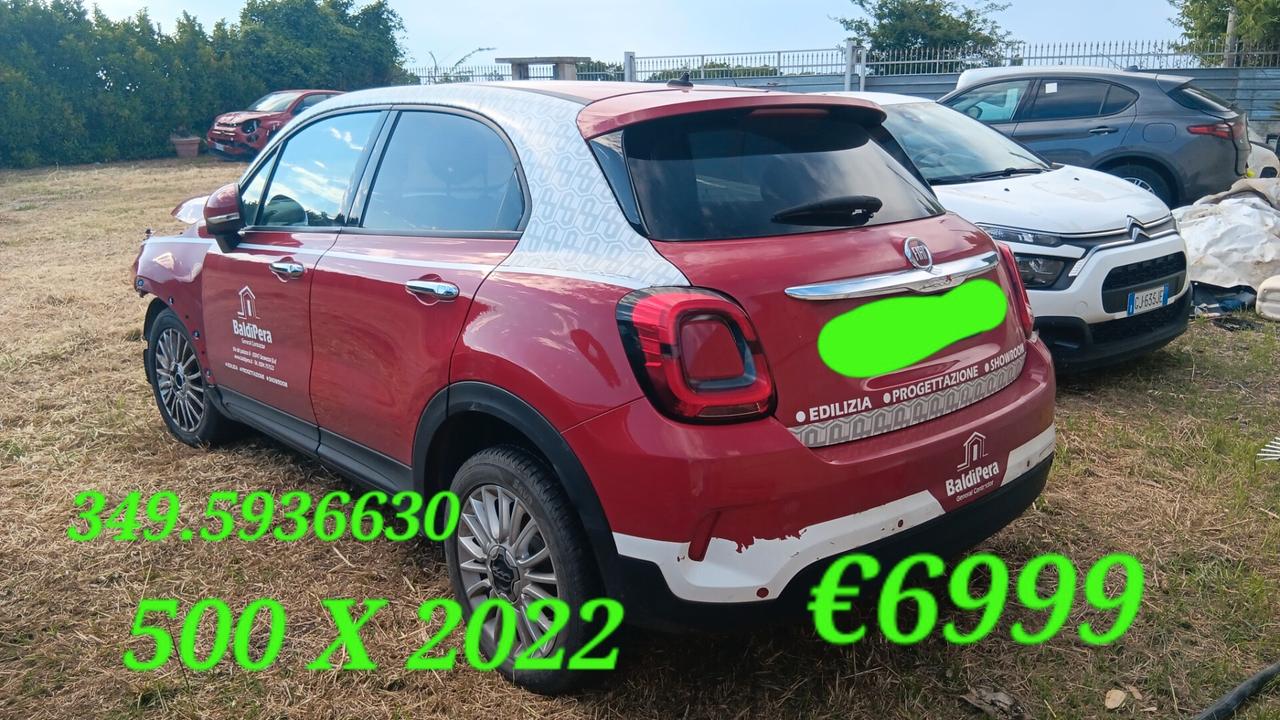 Fiat 500X incidentata sinistrata mondialcars 022