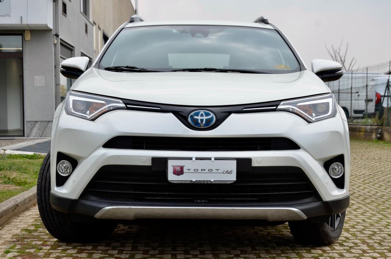 TOYOTA RAV 4 2.5 VVT-I FULL HYBRID STYLE 2WD 155cv E-CVT, UNICOPROPRIETARIO, SERVICE TOYOTA, UFF ITALIANA, EURO 6B, RETRO, FULL LED, PERMUTE