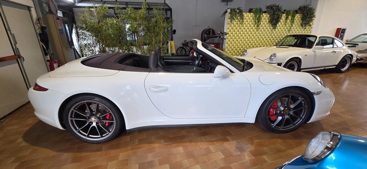Porsche 911 991 Carrera 4S Cabriolet 3.8 Book service Sport Crono