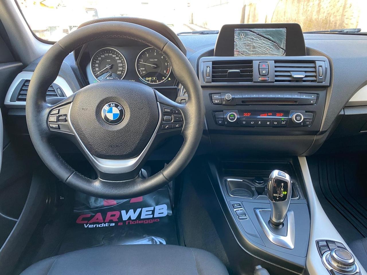 BMW 116 D 5 PORTE AUTOMATICO SPORT 2015