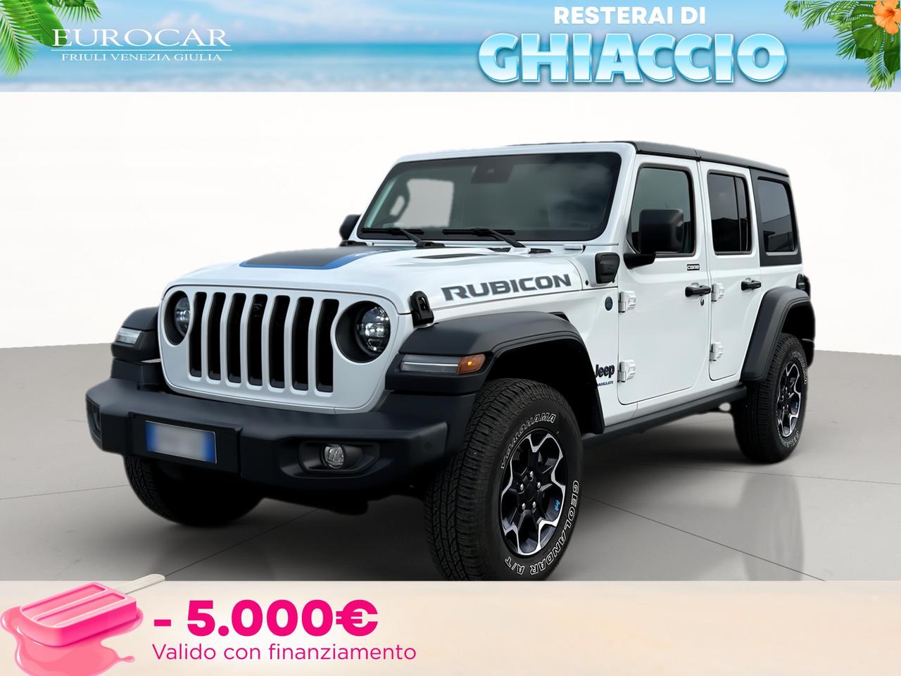 Jeep Wrangler unlimited 2.0 atx phev rubicon 4xe auto