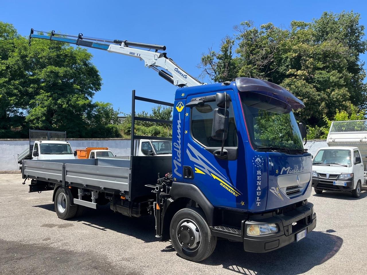 Renault midlum 100/220-6.2/214 cv-cass. Con gru -2003