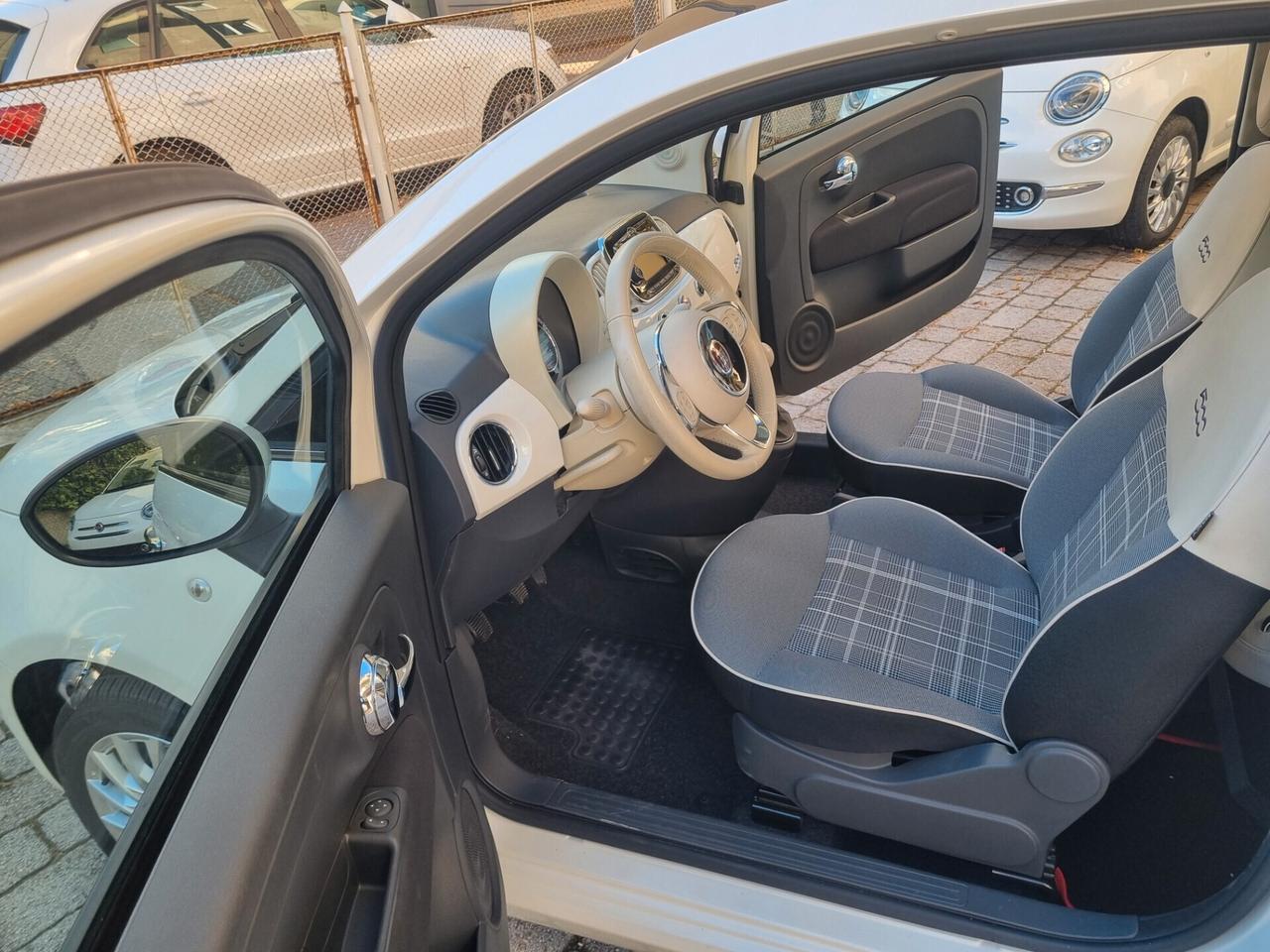 Fiat 500 1.2 Lounge anno2016 km59000 neopat