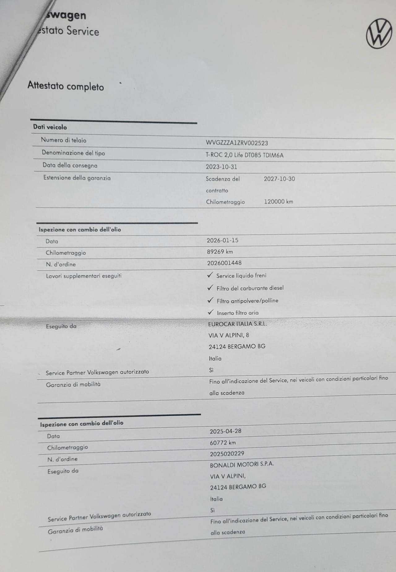 Volkswagen T-Roc 2.0 TDI SCR Style