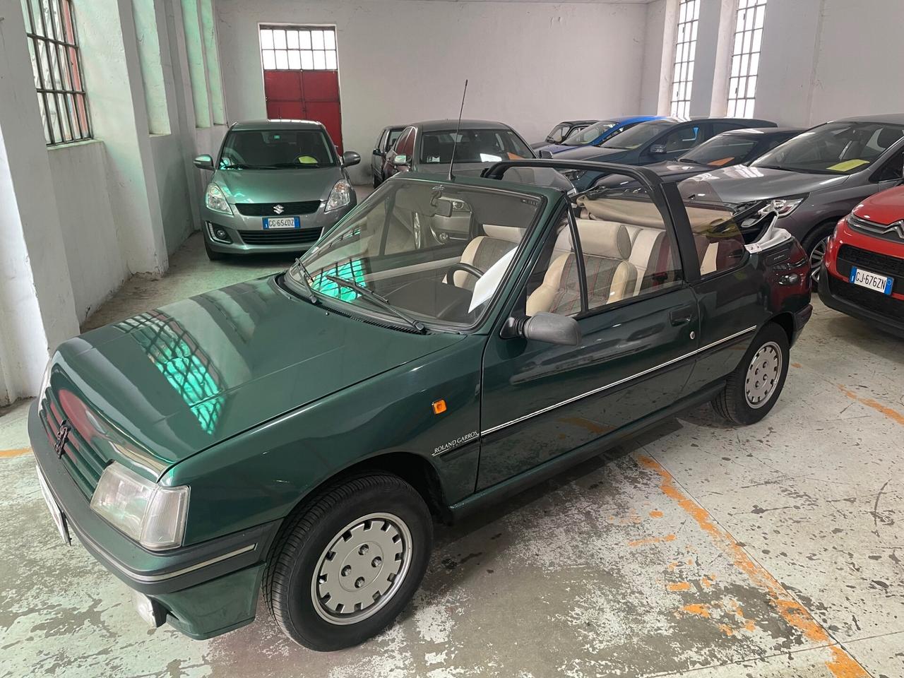 Peugeot 205 1.4 Cabriolet Roland Garros ISCRITTA ASI!!!