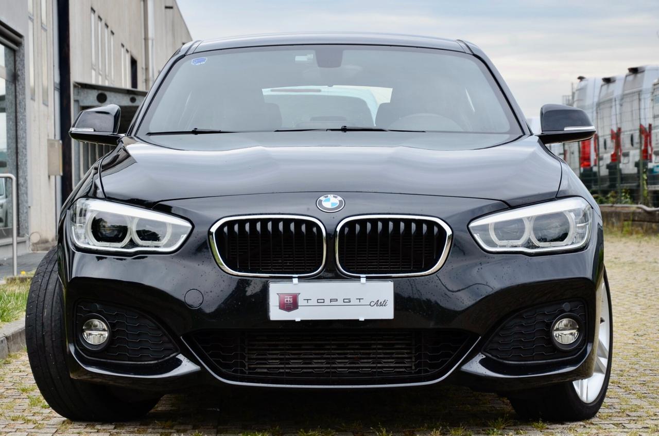 BMW 120d MSPORT 5p 190cv AUTO, UFF ITALIANA, EURO 6B, FARI FULL LED, ALCANTARA, 18", PERMUTE