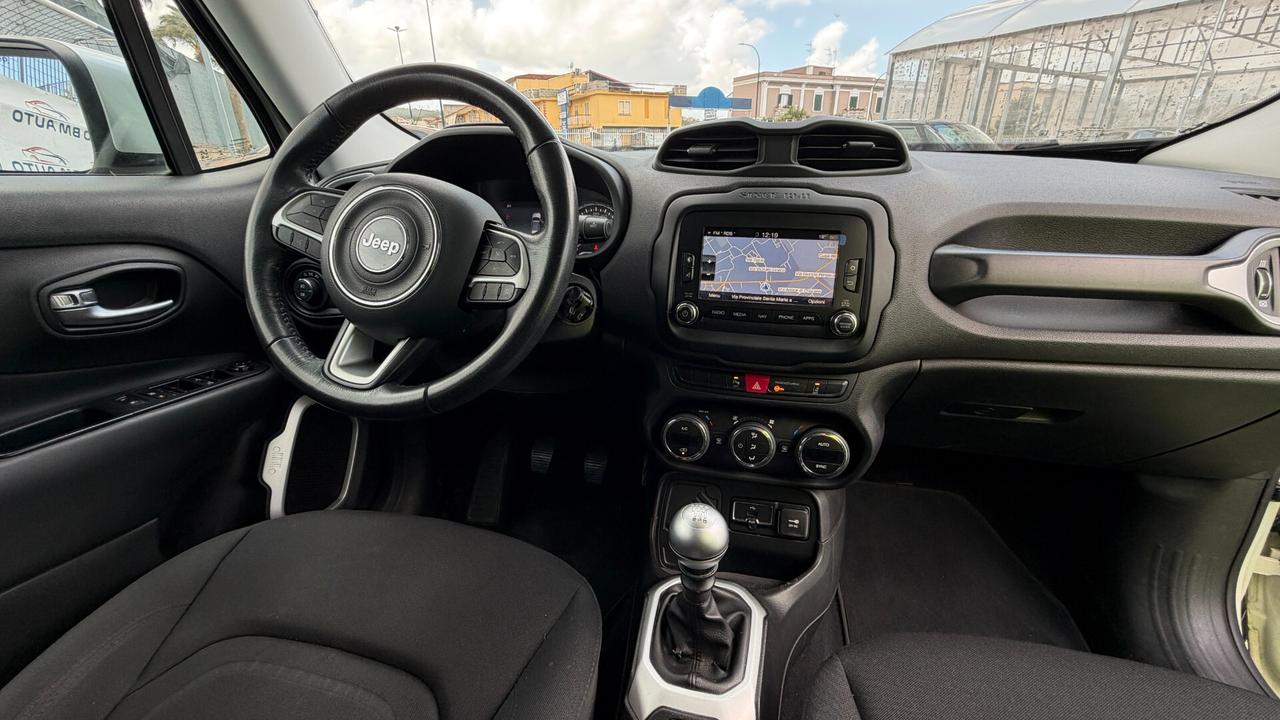 Jeep Renegade 1.6 Mjt 120 CV Limited ***NAVI ***KM CERTIFICATI*** GARANTITA