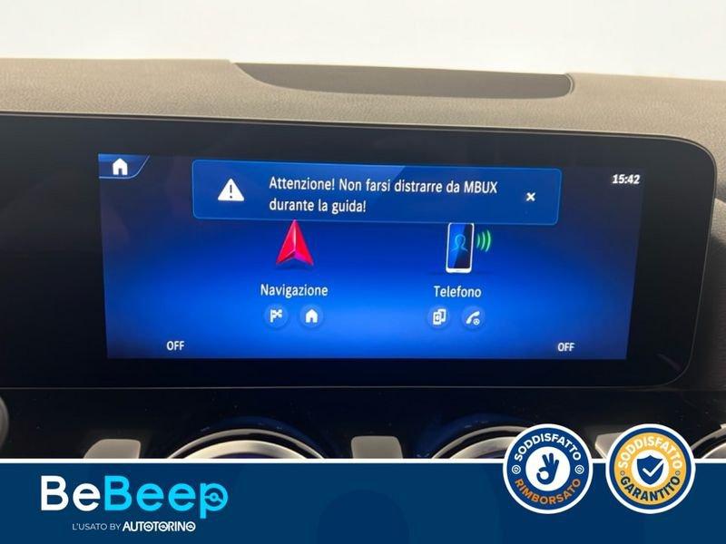 Mercedes-Benz GLA 200 D PROGRESSIVE ADVANCED PLUS AUTO