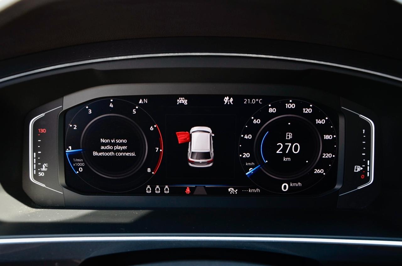 VOLKSWAGEN TIGUAN 1.5 TSI R-LINE 131cv MANUALE, DI FATTO UNICO PROPRIETARIO, EURO 6D, UFF ITALIANA, RETROCAMERA, FARI LED, PERMUTE