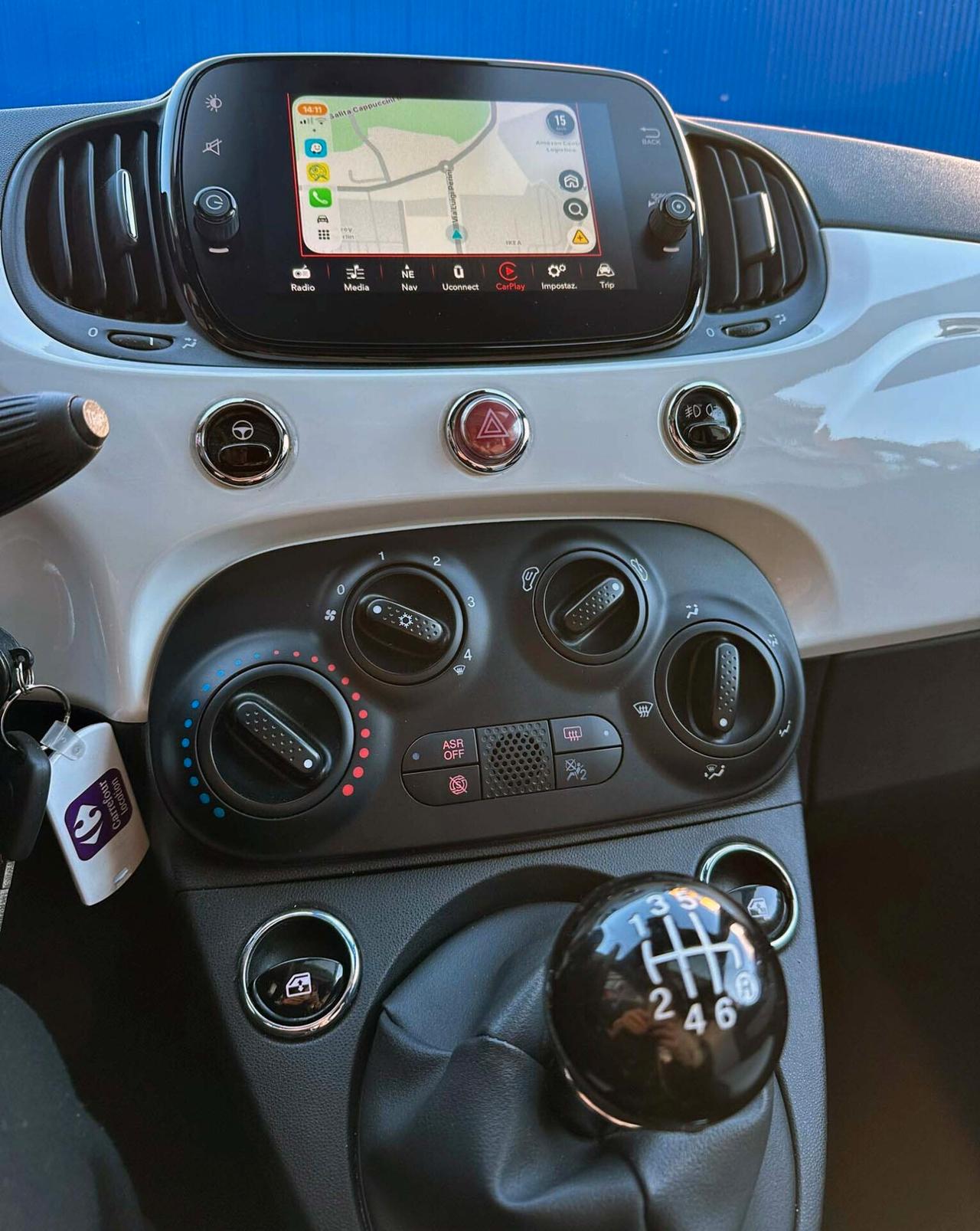 Fiat 500 1.0 Hybrid Dolcevita Interni In pelle tetto panoramico solo 26.000 km unico proprietario