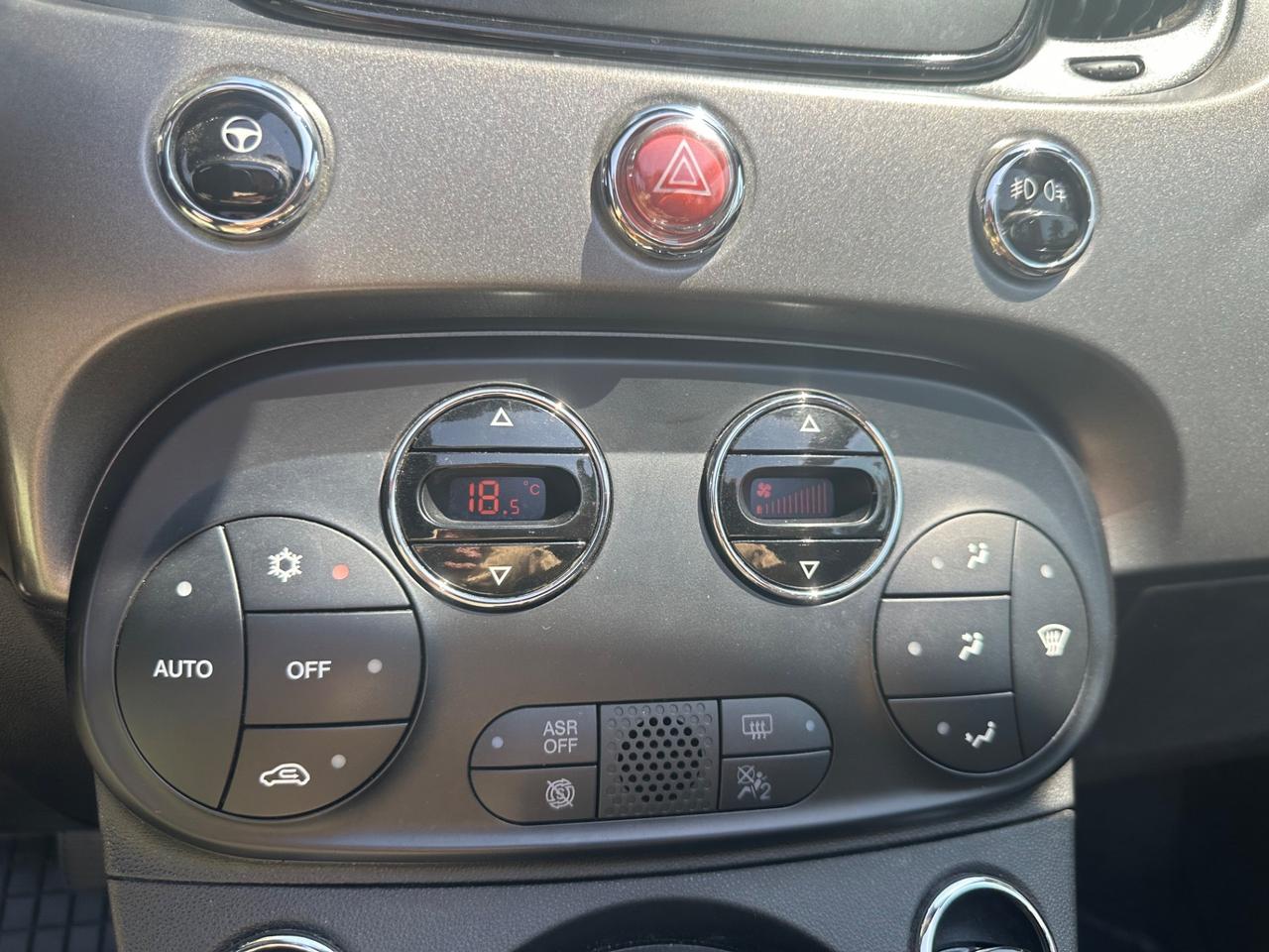 FIAT 500S CABRIO 1.2BENZINA/PELLE/BI-ZONA